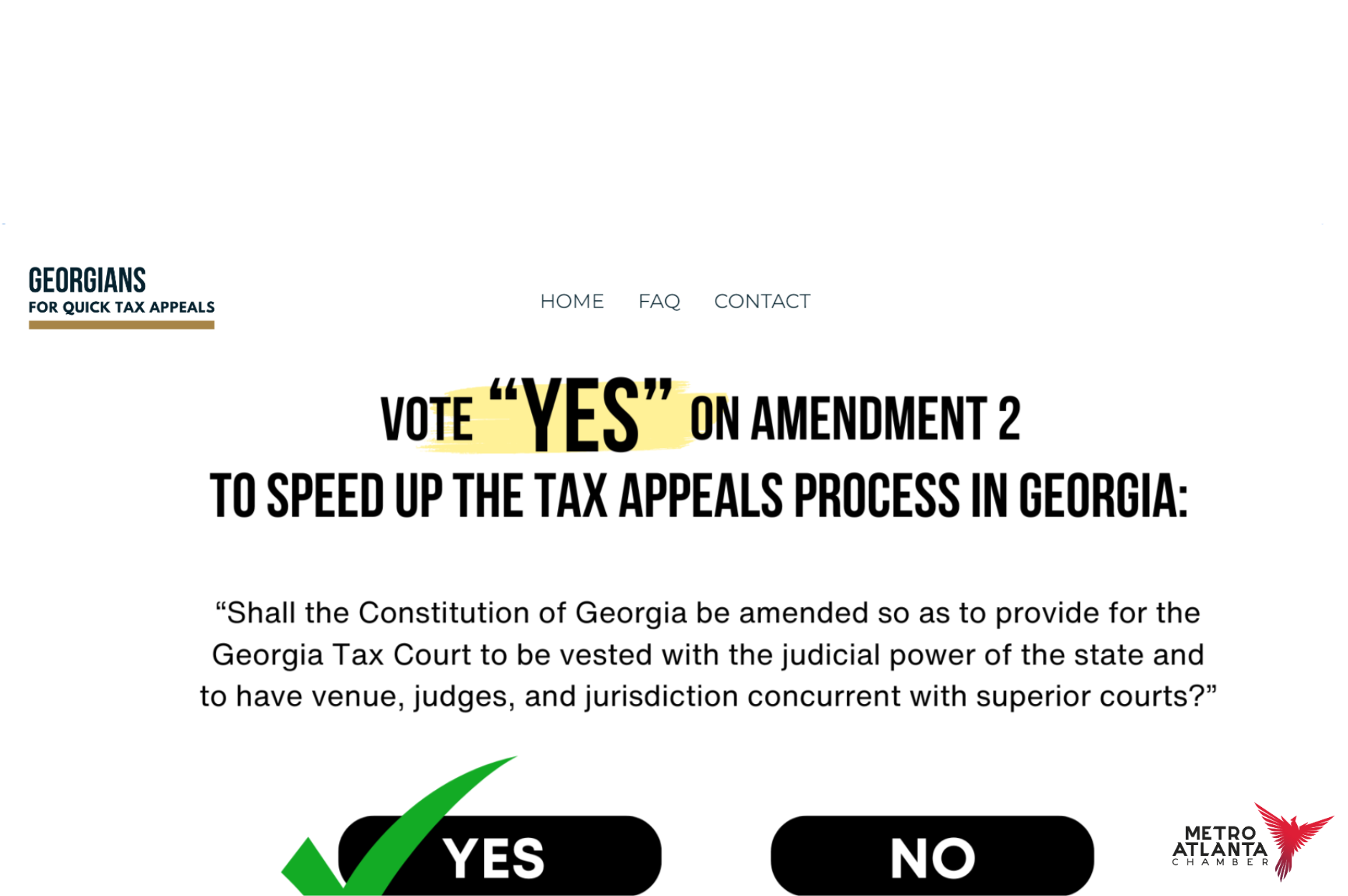 Metro Atlanta Chamber Supports Georgia Constitutional Amendment #2 ...
